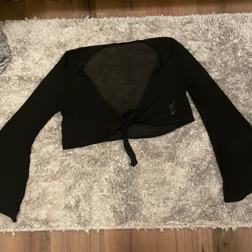 shein xl bell sleeve swimsuit cover up